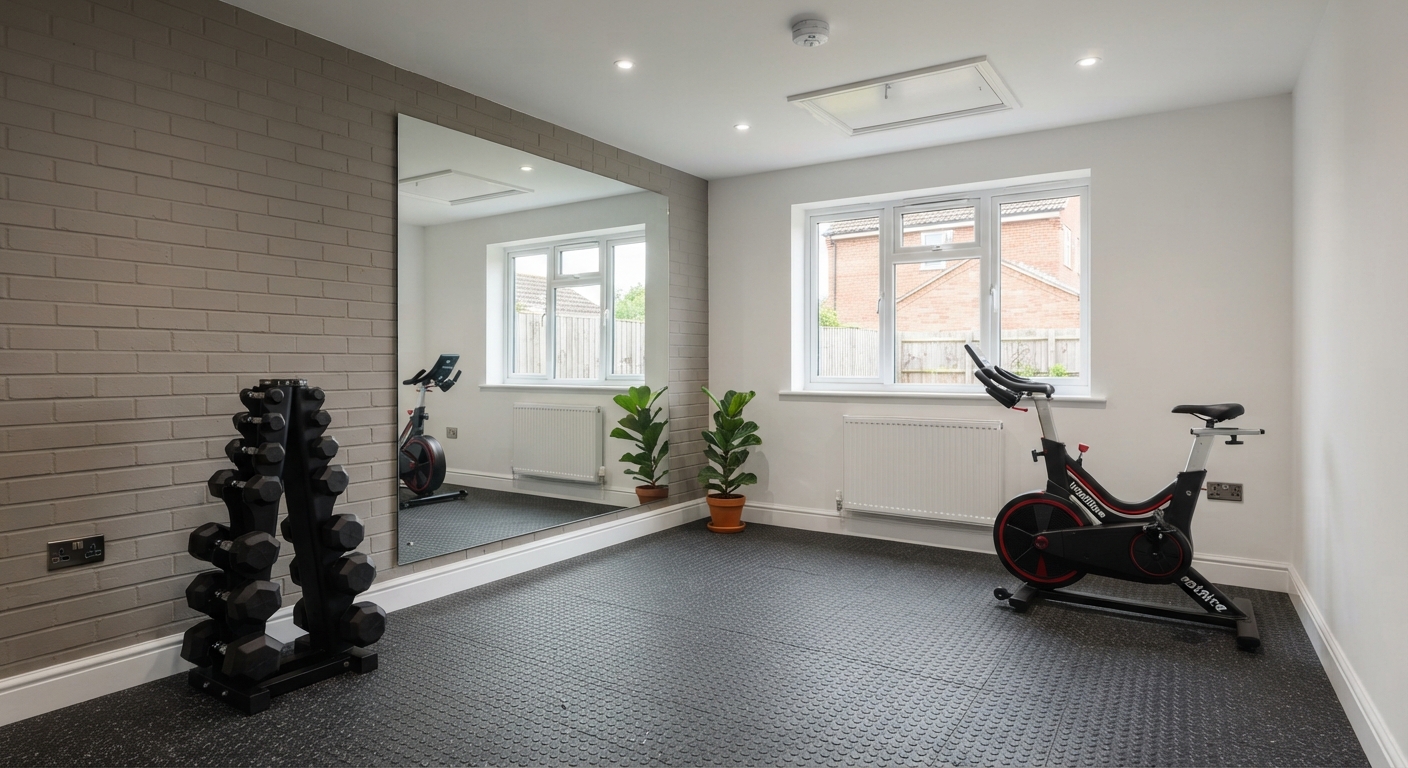 Home gym conversion