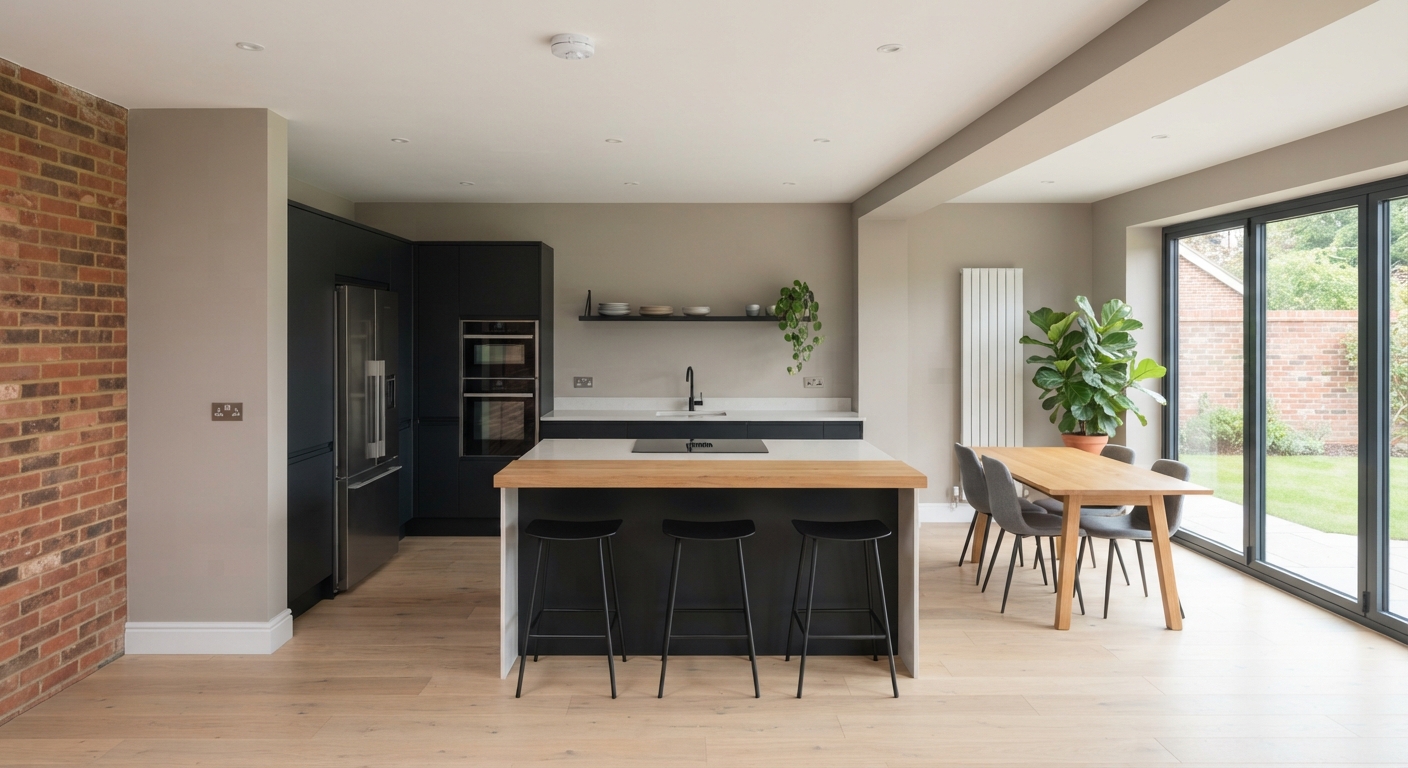 Kitchen knock-through